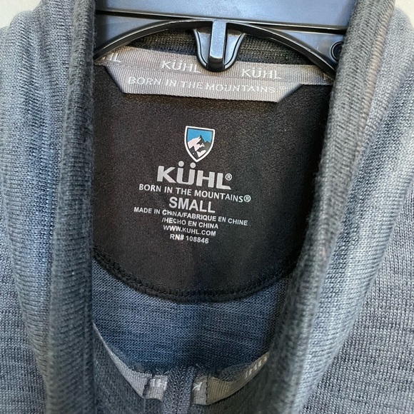 Men’s Kuhl SKAR 1/4 ZIP in grey size small - Picture 8 of 9